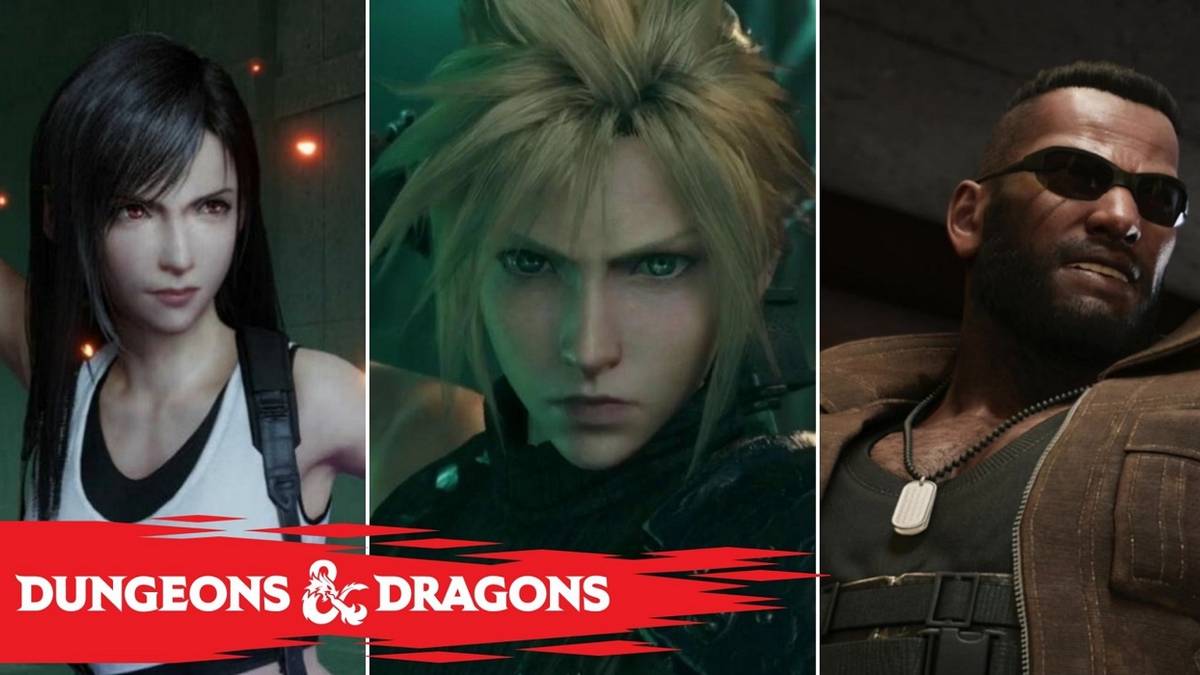 Featured Final Fantasy 7 Dungeons and Dragons