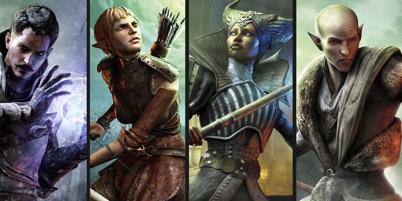 Dragon Age Inquisition Characters Collage