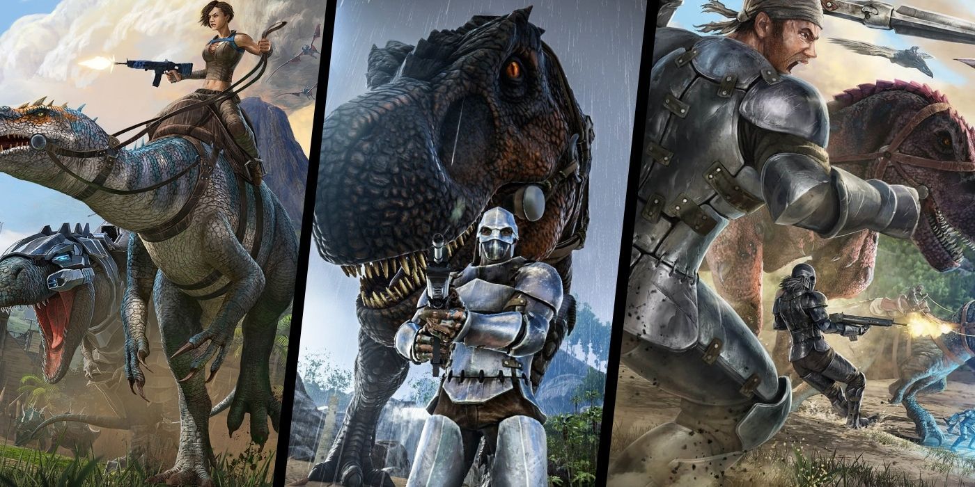 Ark: Survival Evolved Combat Poster Collage