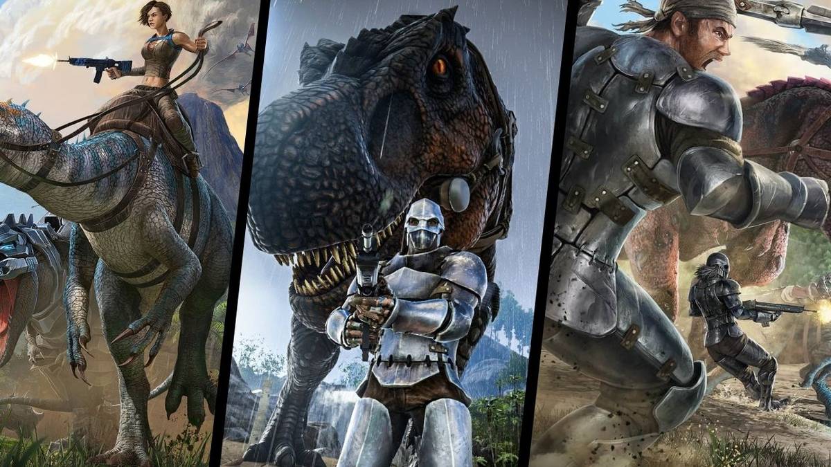 Ark: Survival Evolved Combat Poster Collage