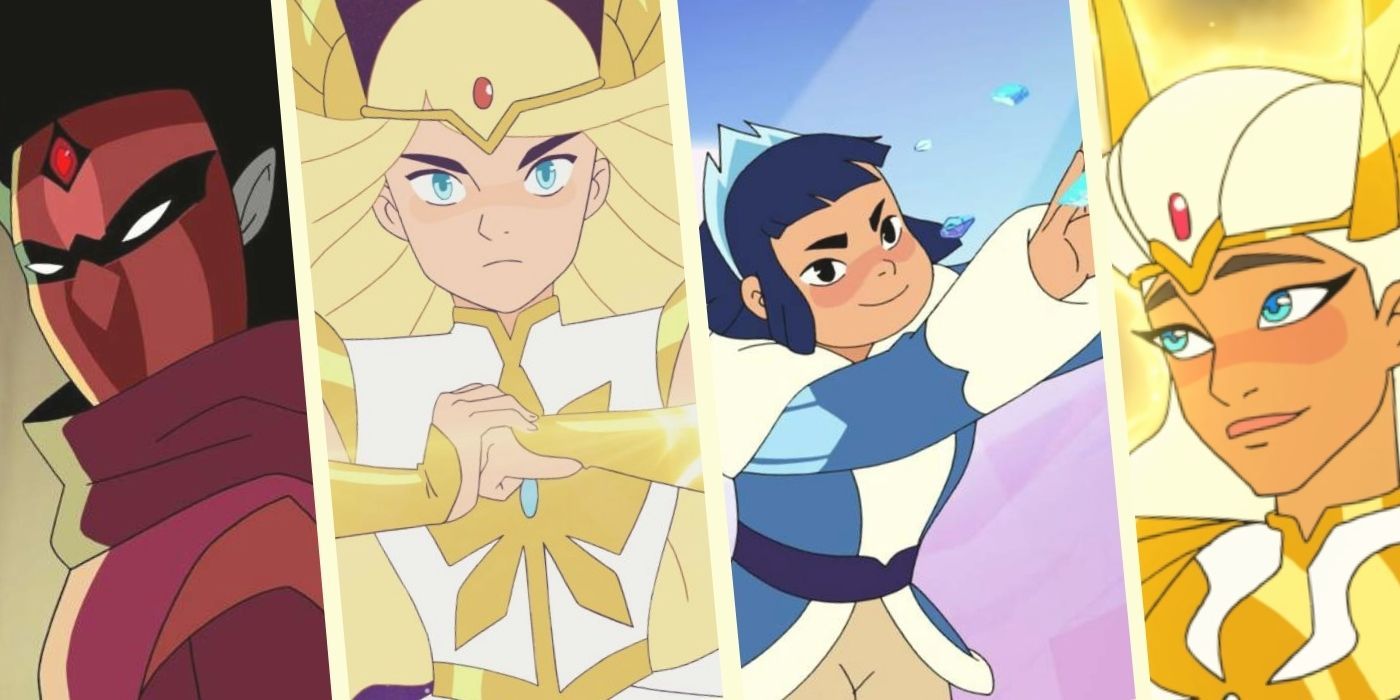 She-Ra Characters Collage