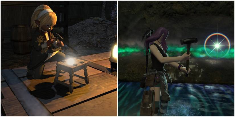 Final Fantasy 14 Crafting and Gathering Jobs