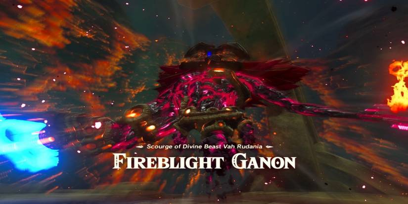 Fireblight Ganon in Breath of the Wild