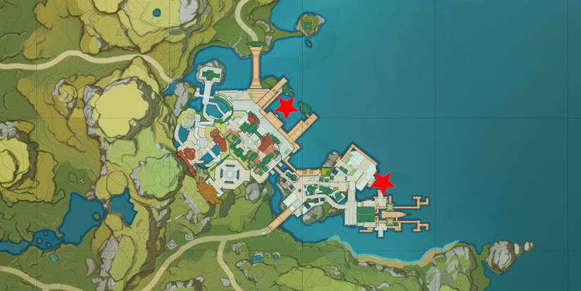Fishing for Jade Locations Genshin Impact