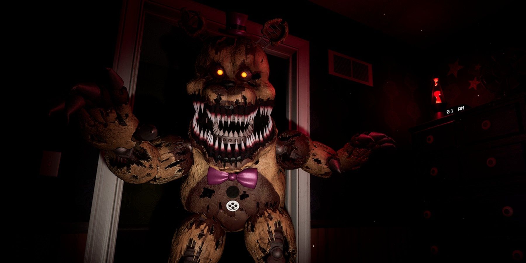 five nights at freddys monster with many teeth