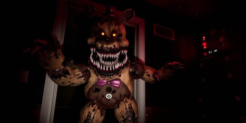 five nights at freddys monster with many teeth