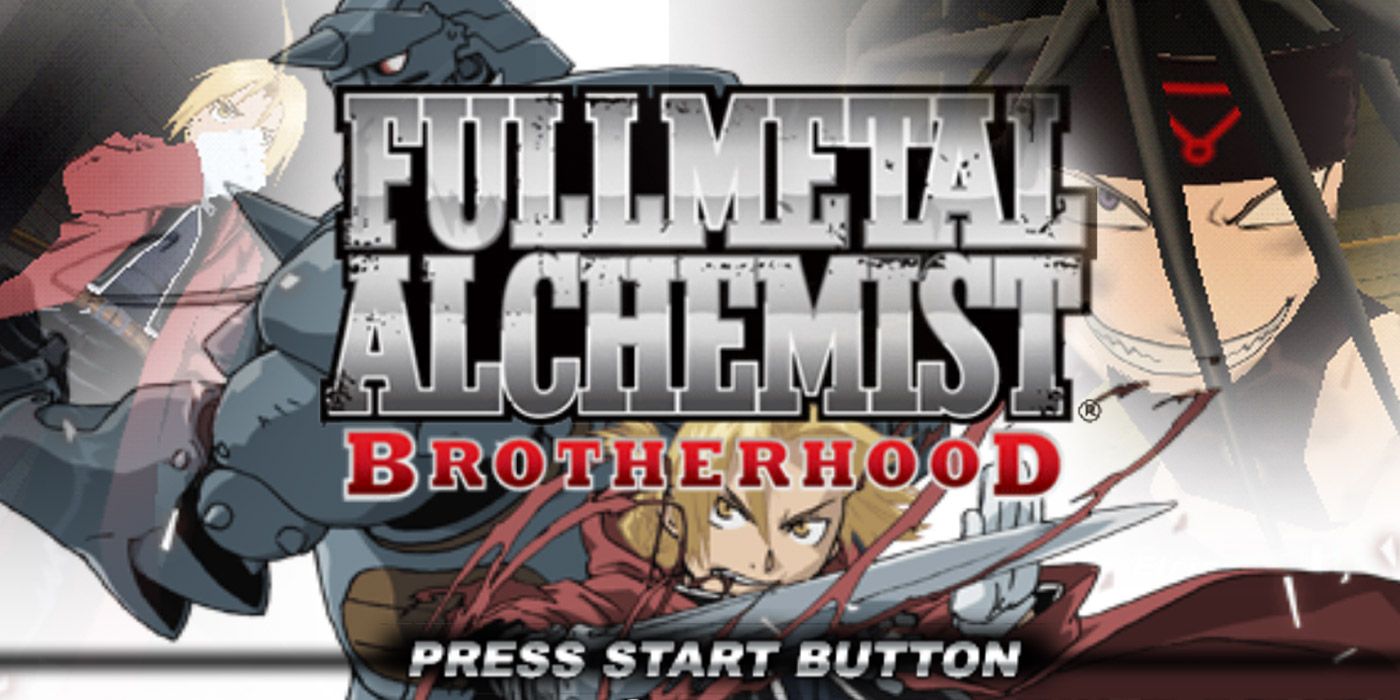 10 7/8-9” Full Metal Alchemist video GAME AD FLYER