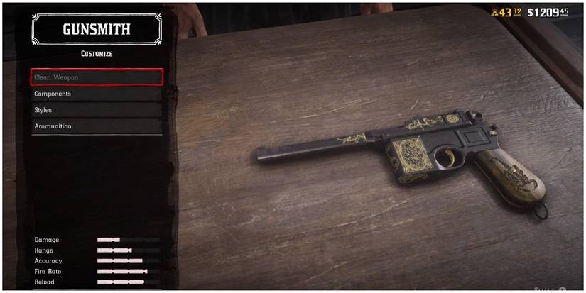 A Mauser being bought by a player