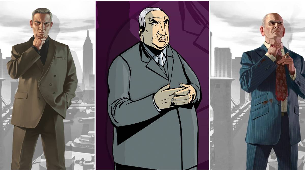 Jimmy Pegorino, Salvatore Leone & Jon Gravelli From Grand Theft Auto