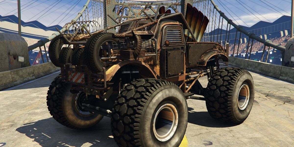 The sasquatch in gta online is great in the arena war and has special grenade launchers