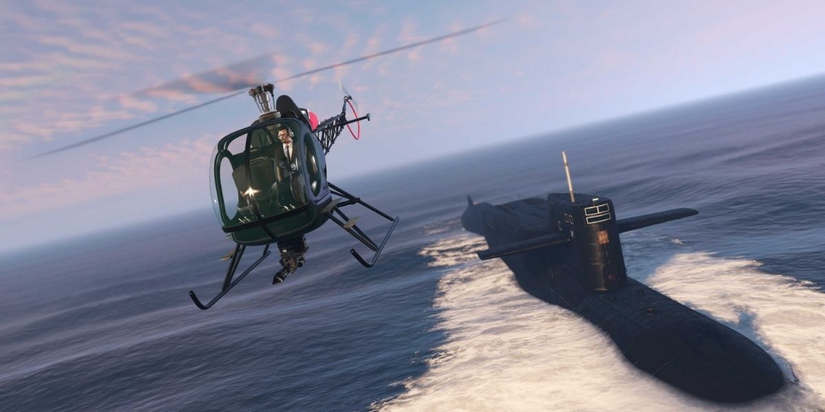 The Sparrow in the GTA online cayo perico heist update