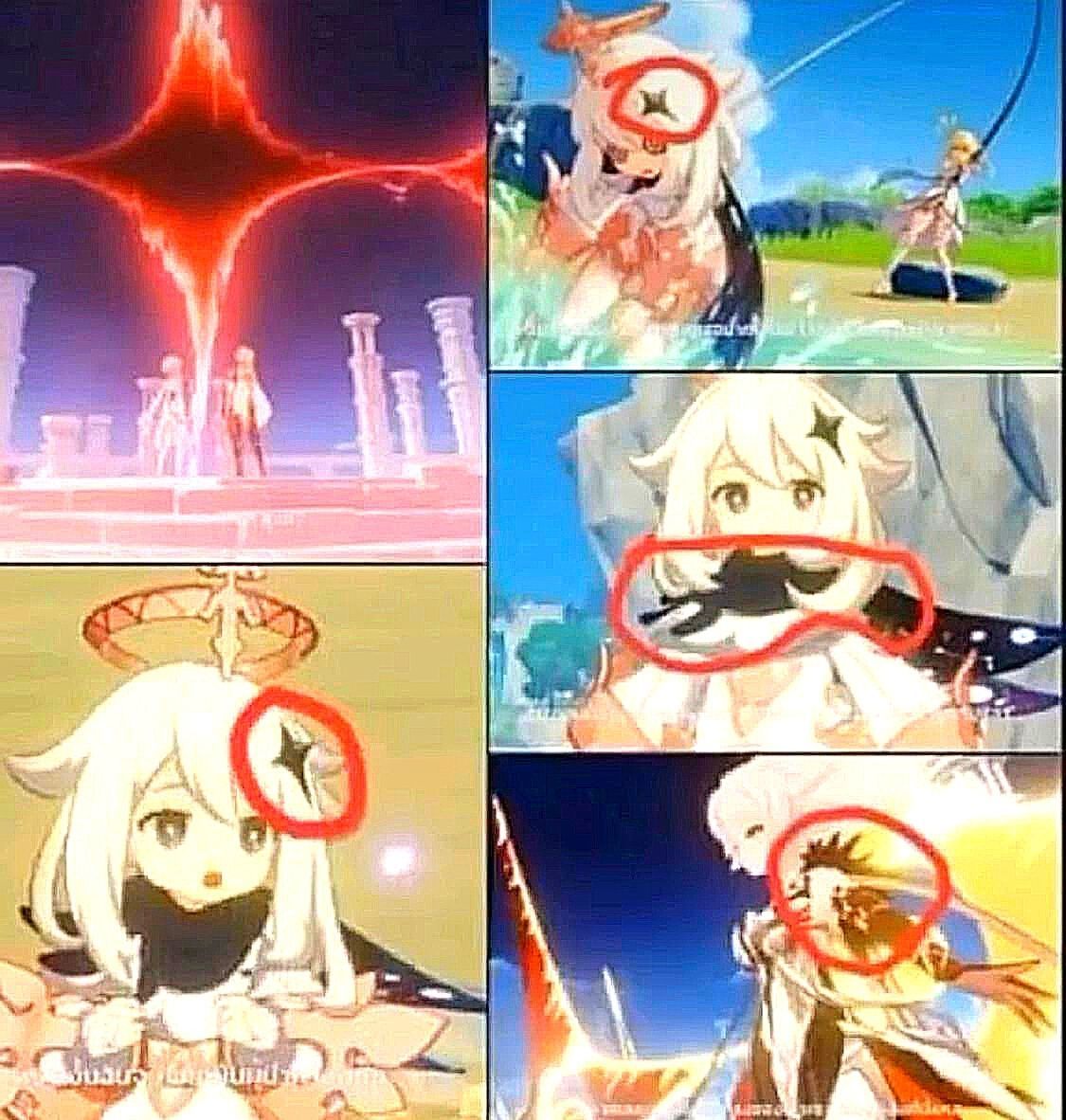 Genshin Impact Paimon Conspiracy Meme