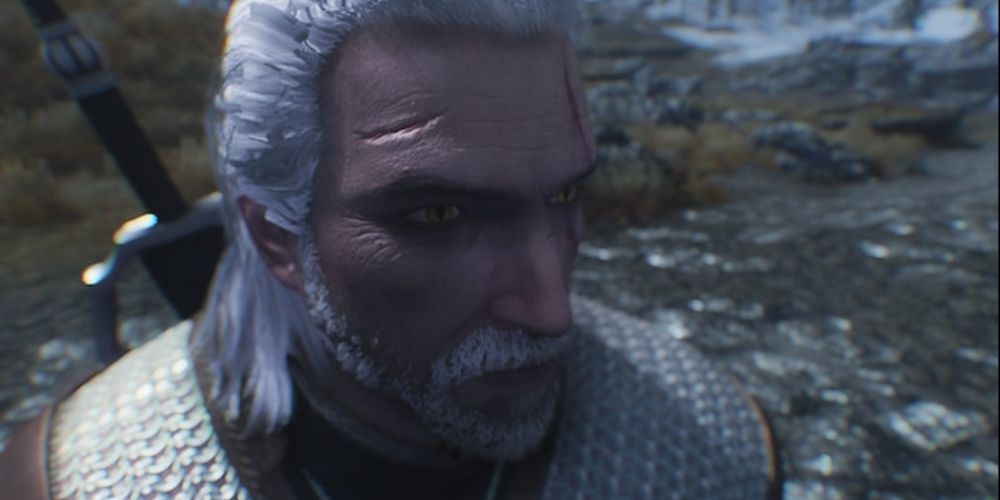 Geralt of Rivia The Witcher 3 Skyrim Mods Gaming References
