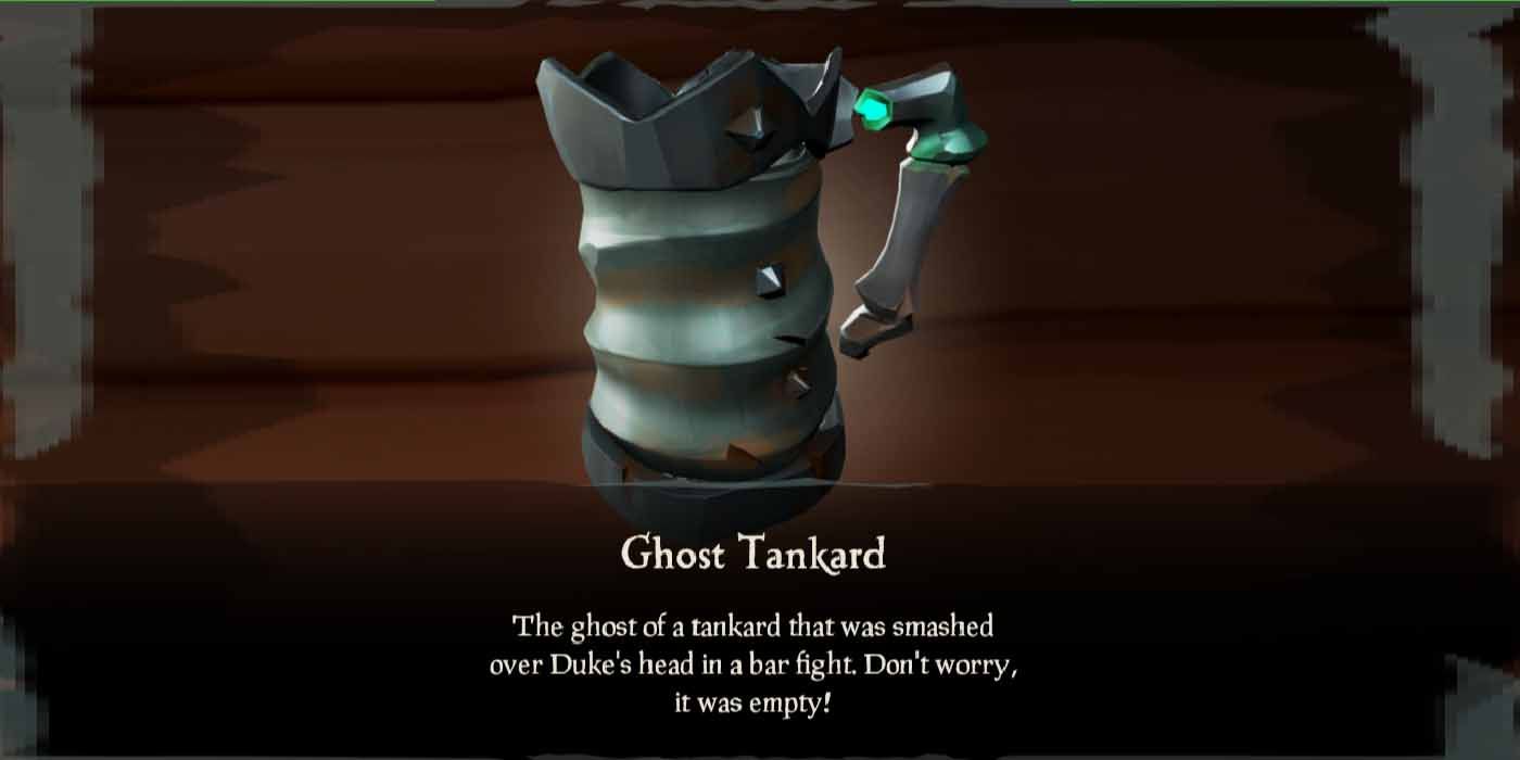 The Ghost Tankard in Sea of Thieves.