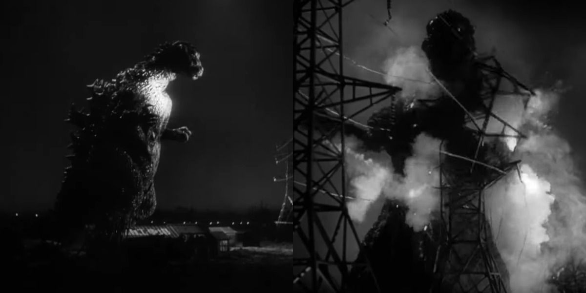 Screenshot from Godzilla (1954)