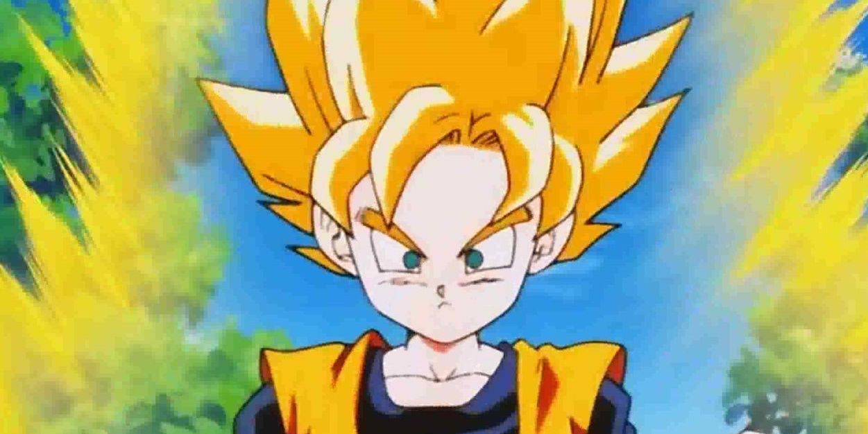 goten super saiyan dragon ball z super gt