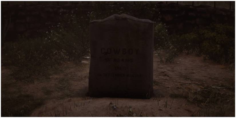 A grave that is located in Coot's Chapel