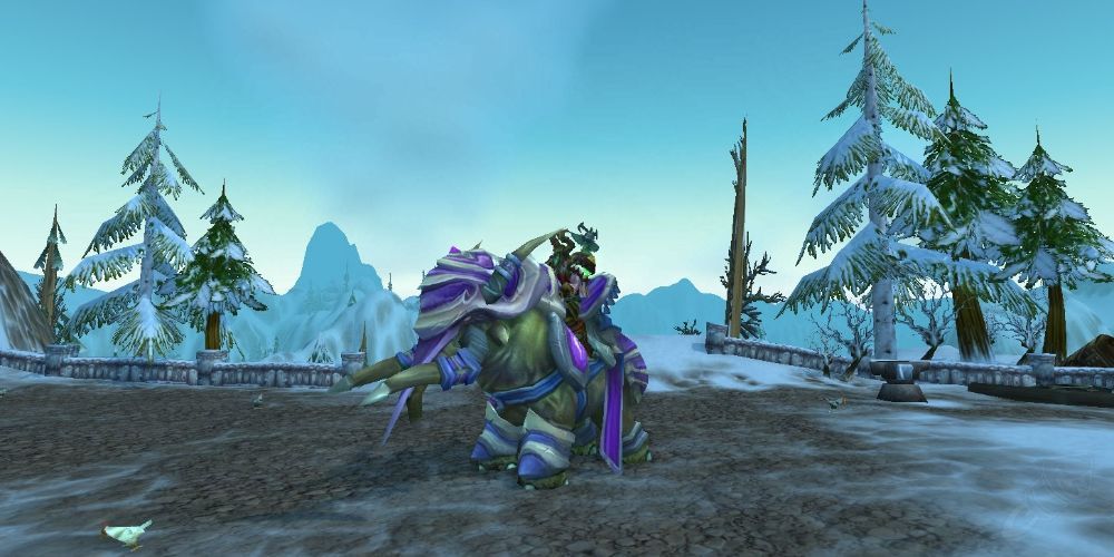 Great Purple Elekk World of Warcraft Burning Crusade Classic Mounts