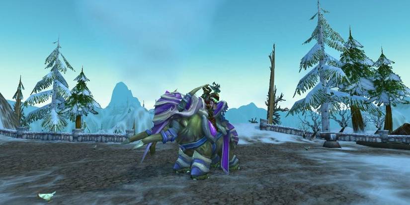 Great Purple Elekk World of Warcraft Burning Crusade Classic Mounts