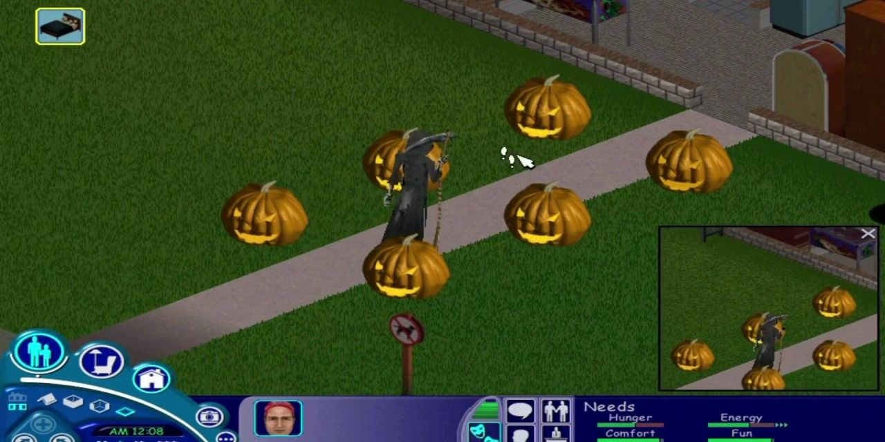 The Grim Reaper From The Sims 1