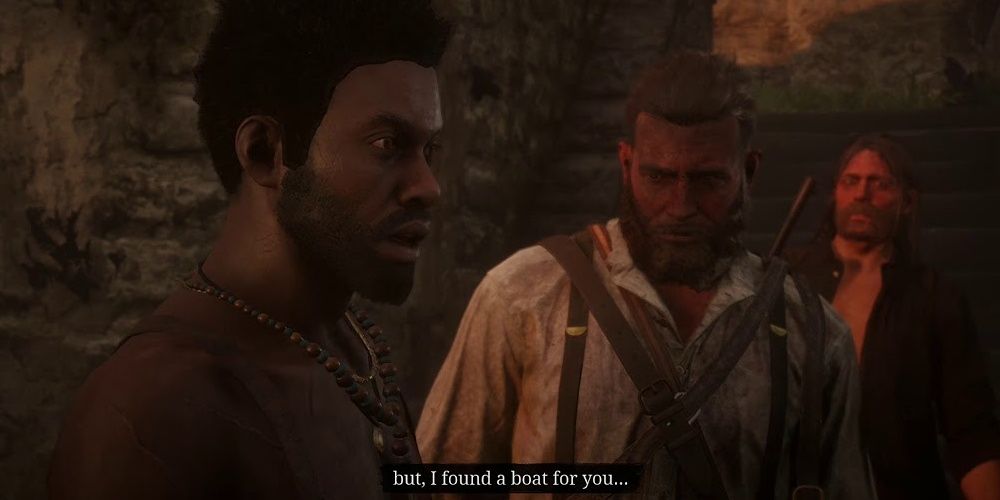 The gang works with revolutionaries in Guarma in Red Dead Redemption 2