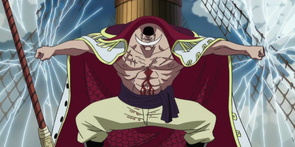 One Piece Gura Gura no Mi Whitebeard Devil Fruit Quake Marineford