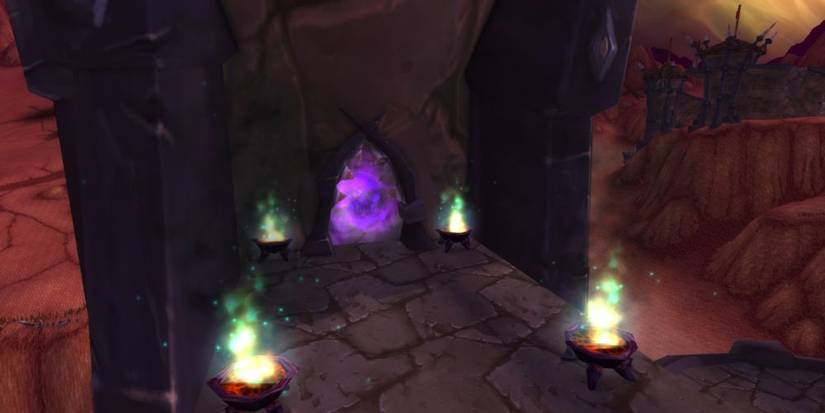 Hellfire Citadel Entrance World of Warcraft Burning Crusade Classic