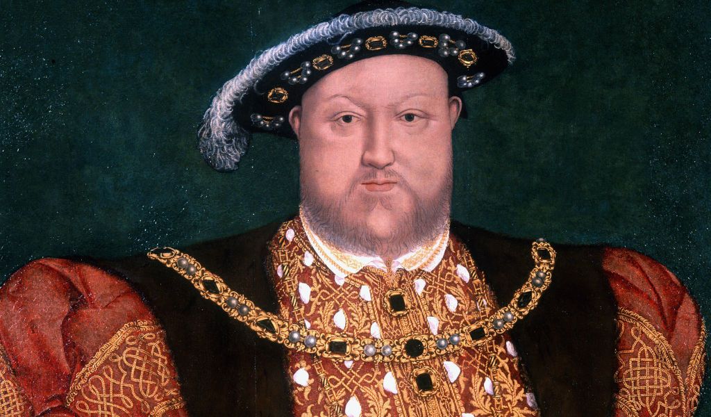 Генрих VIII картина британской королевской семьи монарх король Тюдор