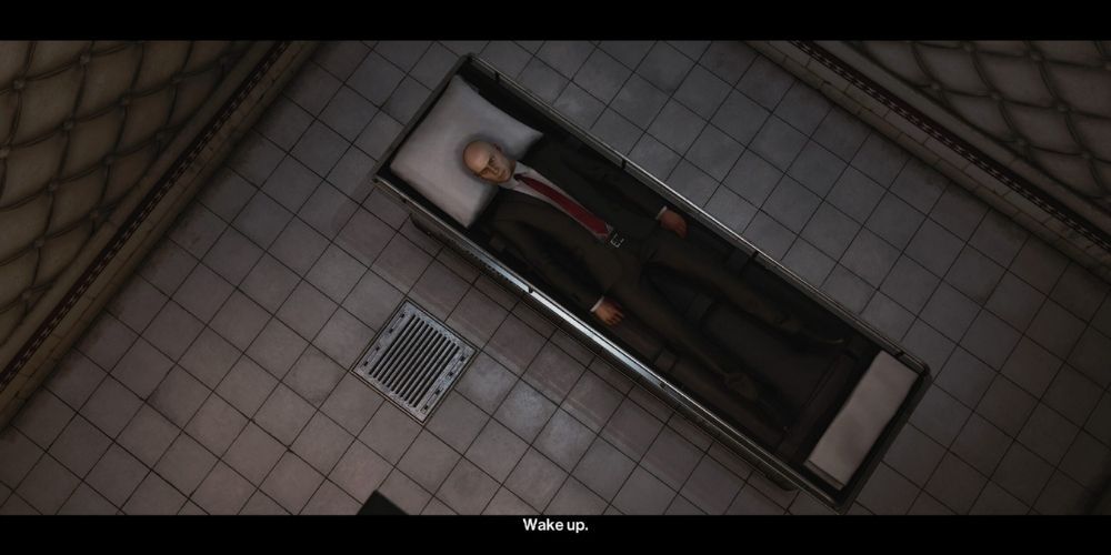 Hitman 3 Secret Ending Agent 47 Wakes Up Screenshot