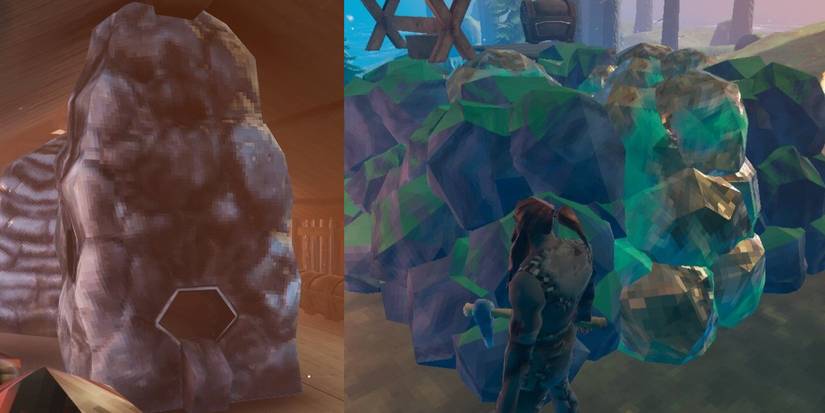 Finding and smelting Copper ore in Valheim