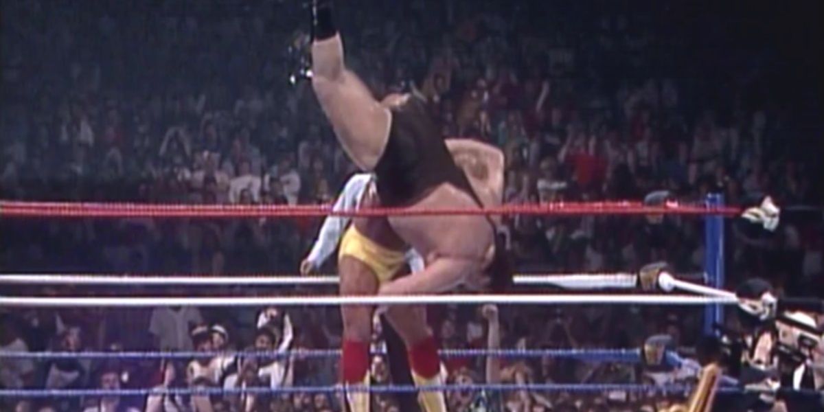 Hulk Hogan vs. Andre The Giant From Wrestlemania 3