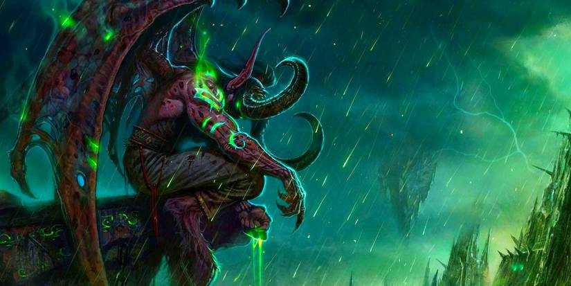 Illidan black temple wow warcraft burning crusade