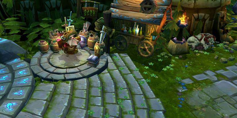 Item Shop at Summoner's Rift Base in League of Legends