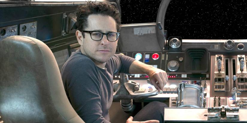 JJ Abrams in the Millennium Falcon
