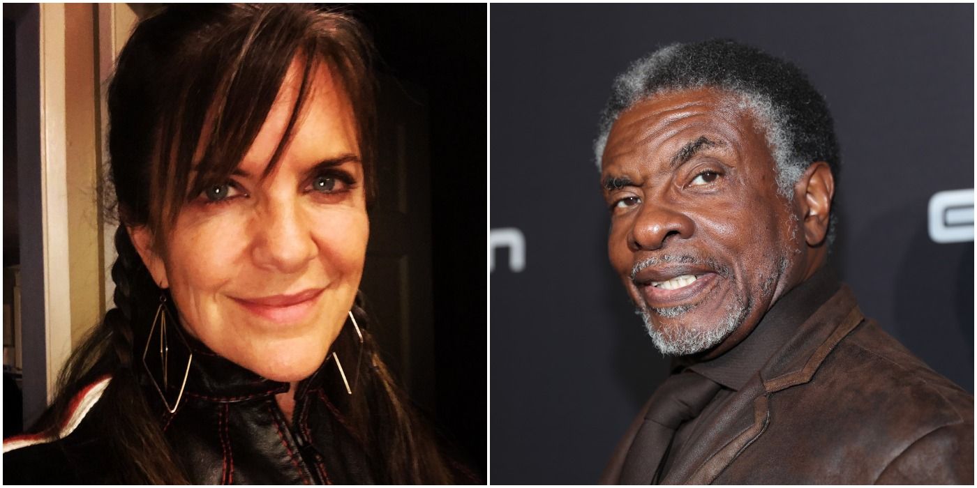 Jennifer Hale and Keith David, two voice actors in Mass Effect