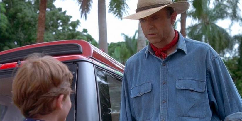 Thor Jurassic Park Alan Grant and Tim