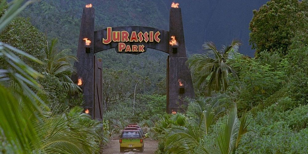 Jurassic Park main gate 1993 film