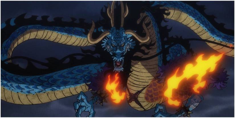 Kaido In His Dragon Form In One Piece