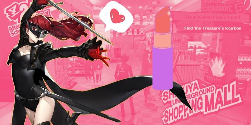 Kasumi with a lipstick