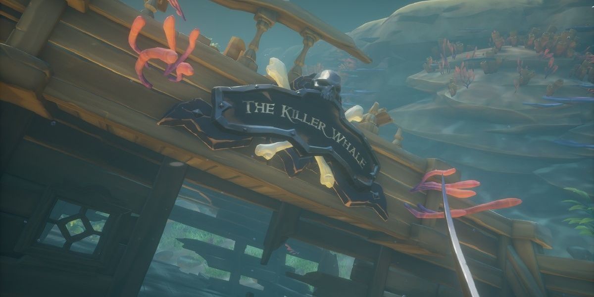 The Killer Whale ship in Sea of Thieves