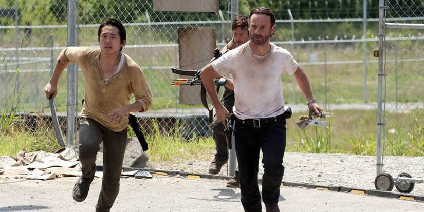 Glenn, Daryl & Rick From The Walking Dead
