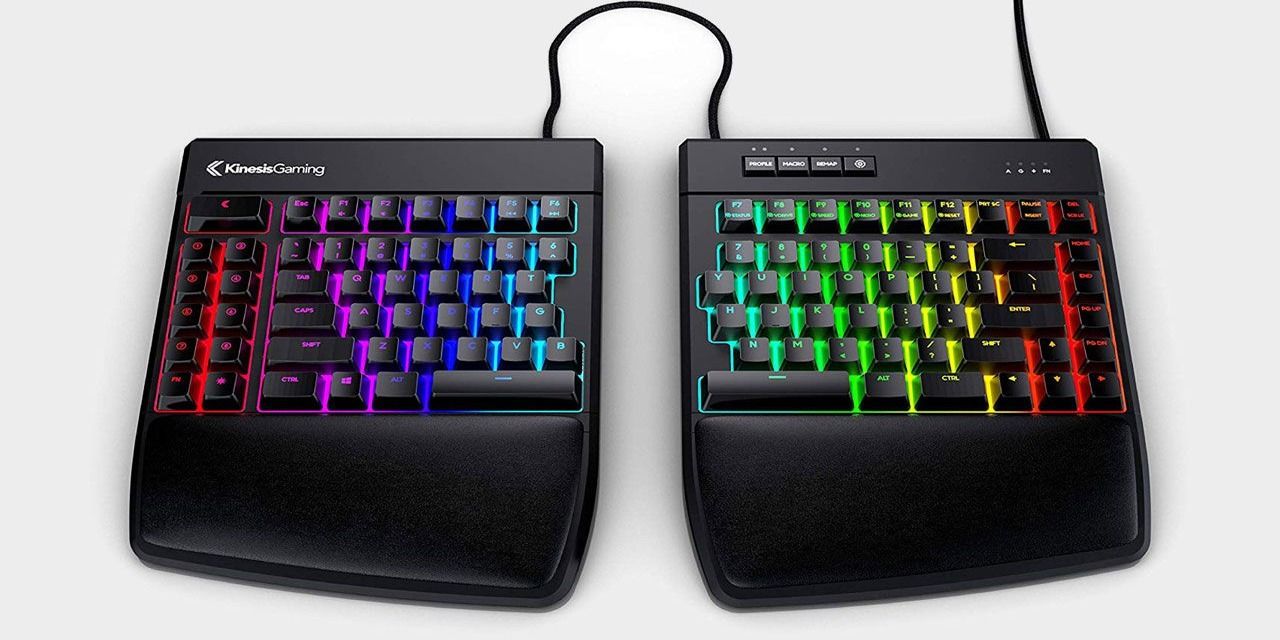 Kinesis Freestyle Edge RGB keyboard