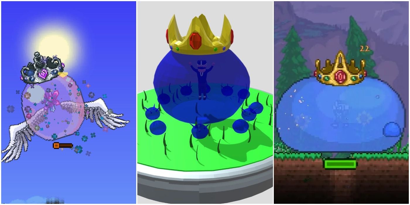 King Animation - pre-hard mode Terraria bosses and Terraria Calamity bosses