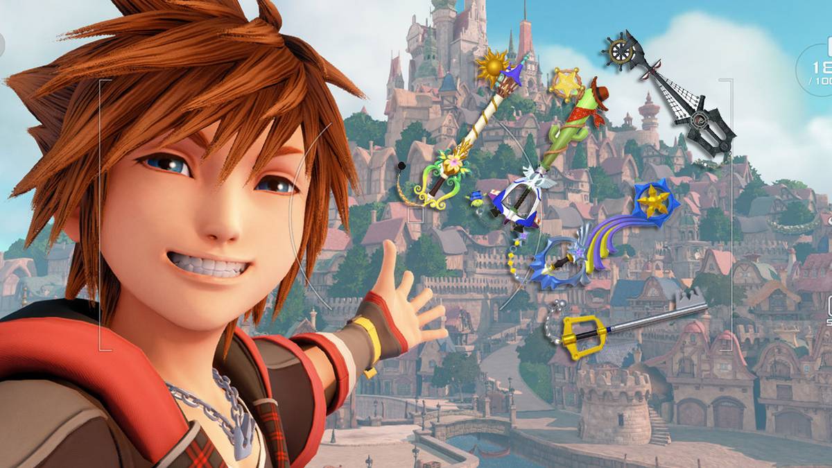 Kingdom Hearts 3 Sora Keyblades