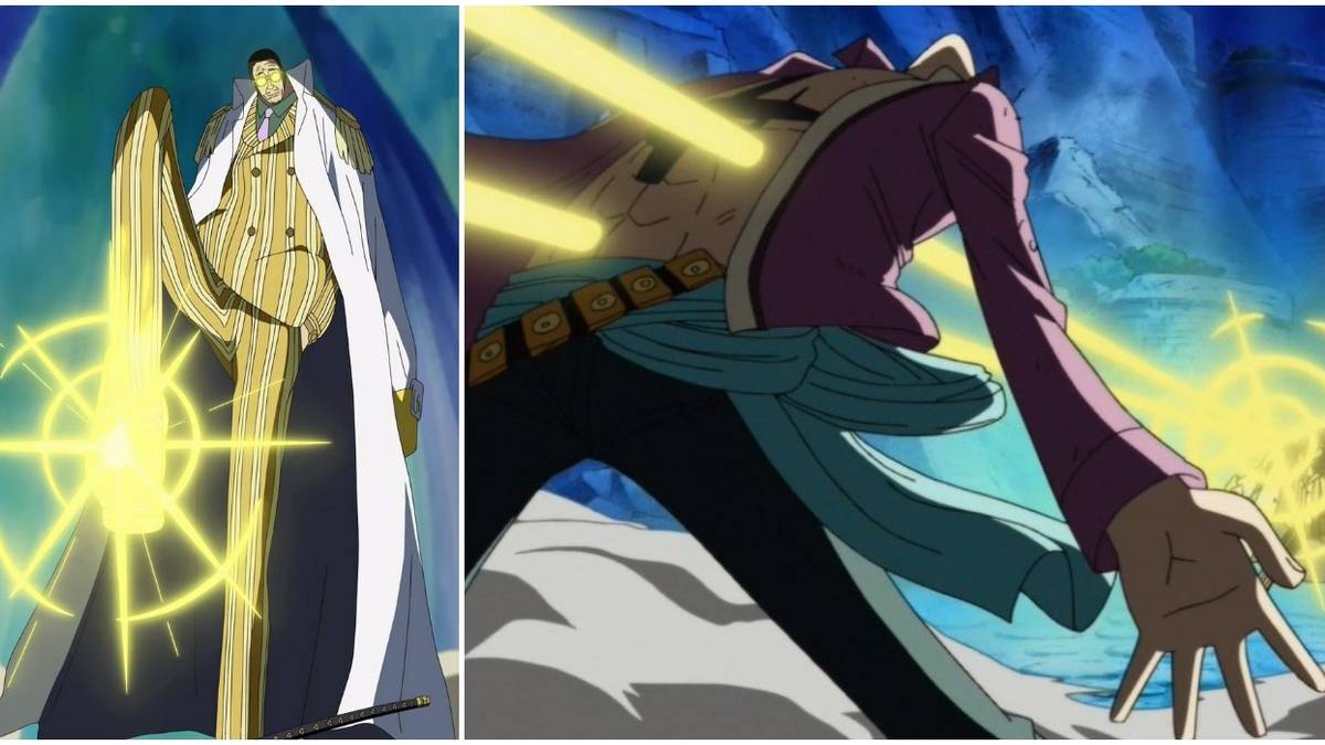 One Piece Kizaru Pika Pika no Mi Marine Admiral Devil Fruit