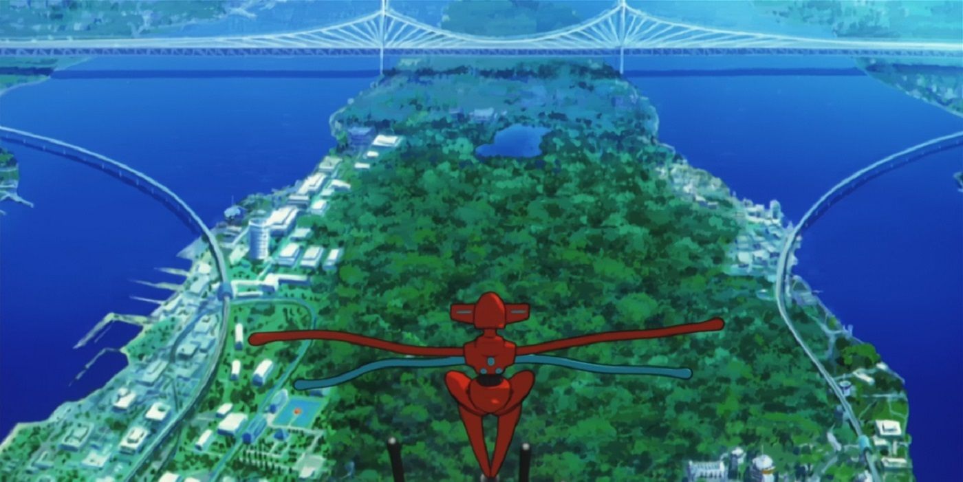 Deoxys Overlooking LaRousse City