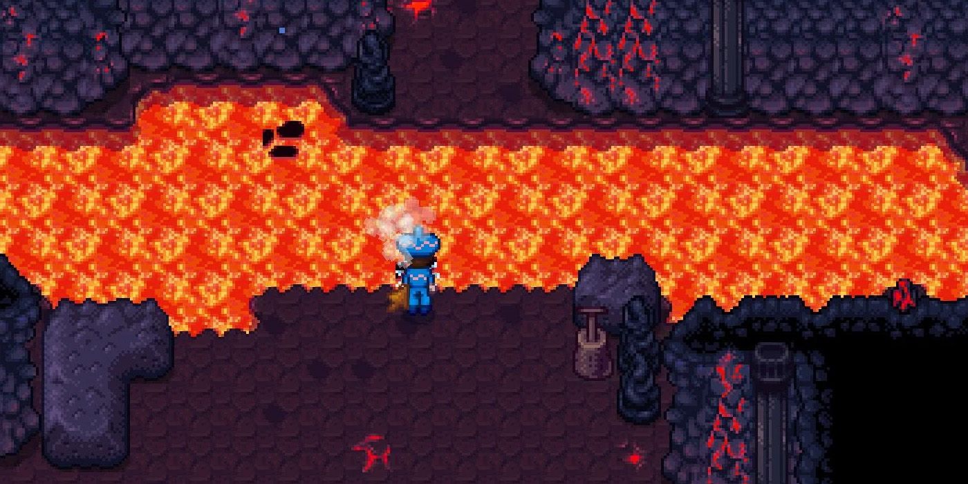 Lava Crimson Level - Stardew Valley MInes Tips