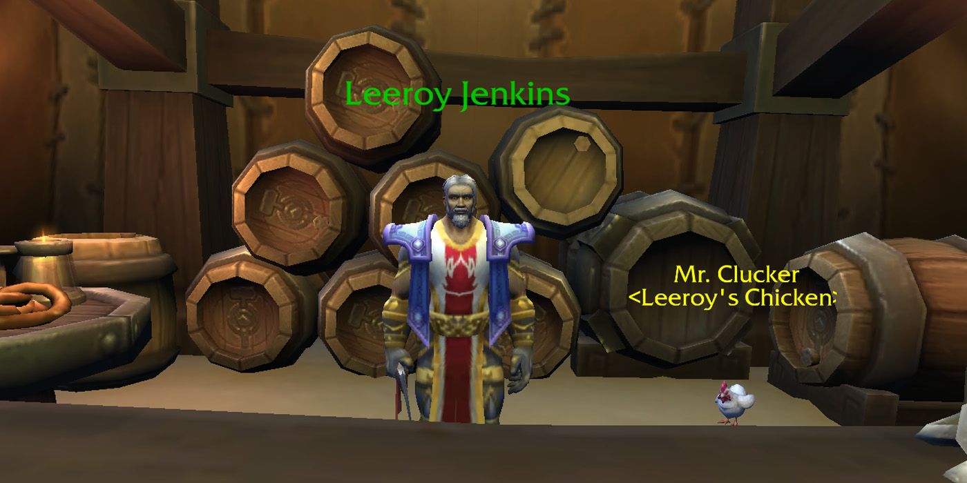 Leeroy Clucker - Leeroy Jenkins Trivia World of Warcraft