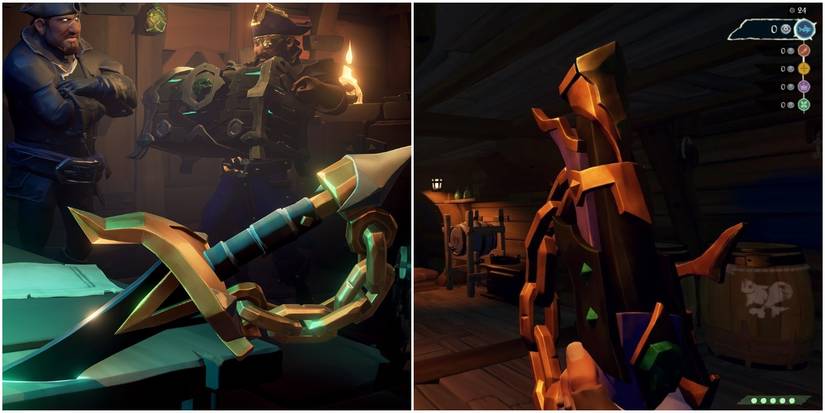 The Legendary Cutlass and Flintlock in Sea of Thieves