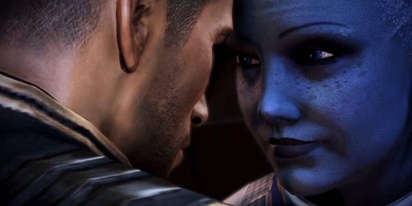 Liara and Shepard Mass Effect 3